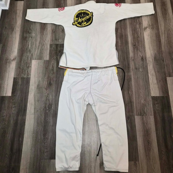 Shoyoroll Competitor Batch 136 Retro BJJ Gi Suit Brazilian Jiu-Jitsu Kimono A3 - Picture 2 of 16